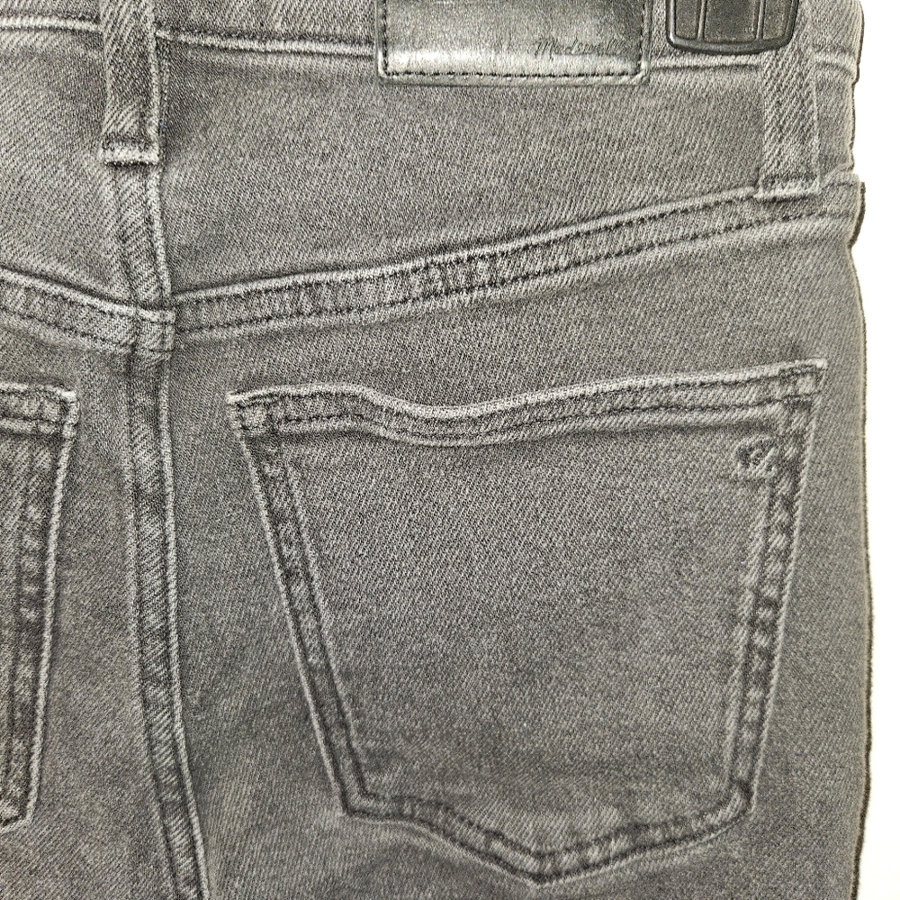 Madewell Womans Gray Jeans Waist Size 24 - Picture 10 of 14